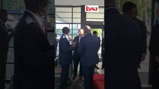Dignitaries awaiting the arrival of President Ruto at Hartsfield-Jackson Atlanta Airport.