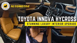 Toyota Innova Hycross Interior Modification | Almond Interior Modification | Luxurious Interior Ever