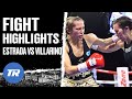 Seniesa 'Superbad 'Estrada Returns from 328 day Layoff to Beat Villarino, Retain Title | HIGHLIGHTS