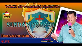 🔴🅻🅸🆅🅴  SUNDAY PRAYER | மனிதன் மரித்த பின்பு அவன் எங்கே ?🔴