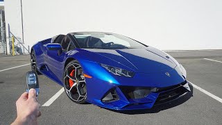 2020 Lamborghini Huracan EVO Spider: Start Up, Exhaust, Test Drive and Review