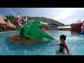 บริ้งค์ไบรท์ | สไลเดอร์สวนน้ำรูปปลาหมึก the resort water park สวนผึ้ง