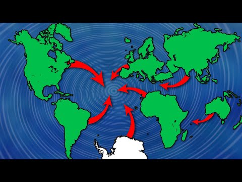 Which continents made up the Old World?