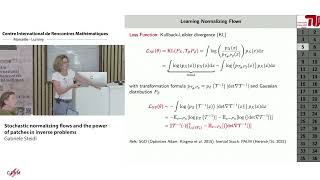 Gabriele Steidl: Stochastic normalizing flows and the power of patches in inverse problems