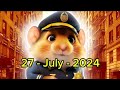 SANDI HARIAN HAMSTER KOMBAT 27 JULY 2024 / HAMSTER KOMBAT DAILY CIPHER TODAY CODE