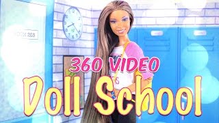 360 Interactive Video:  Doll School | Classroom | Art Room | Lunch Room | Lockers - VR