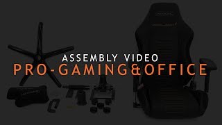 MAXNOMIC® Pro-Gaming \u0026 Office Assembly Video | EN