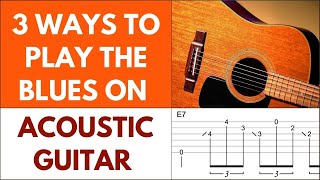 How To Play 12 Bar Blues On Acoustic Guitar