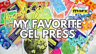 My Favorite Gel Press Products - AND THEY ARE ON SALE 9/26 - 9/30 !!!