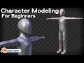 Character Modeling for Beginners (Blender Tutorial)