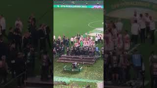 DFB Pokalfinale 🏆⚽️ 2022 RB Leipzig Siegerehrung #fußball #rbleipzig #berlin #dfb #olympiastadion