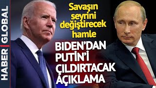 Dudak Uçuklatan Rakam! Biden Ukrayna İçin Kesenin Ağzını Açtı! Gözler Putin'e Çevrildi