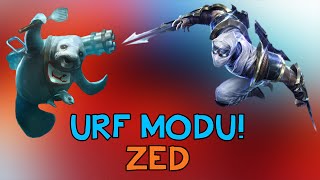 [URF] TEK ATAN ZED | LoL | Türkçe