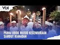 Sambut Ramadan, Warga Setia Kawan Jakpus Gelar Pawai Obor