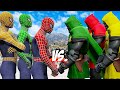 TEAM SPIDER COLOR VS TEAM DOCTOR DOOM COLOR - EPIC SUPERHEROES WAR