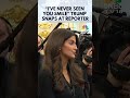 WATCH: Trump Scolds CNN Reporter Kaitlan Collins For Not Smiling During Epstein Questions | N18G