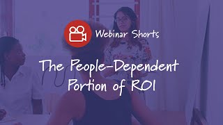 The People-Dependent Portion of ROI | Prosci
