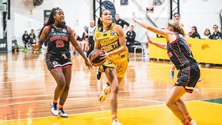 NBL1 action: Sydney's Jada Crawshaw vs Maitland