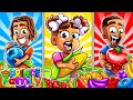 Fruits and Veggies Song | The Prince Family | Nursery Rhymes + Kids Songs