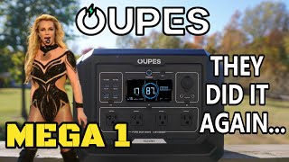 Oupes MOST Affordable 2000W Power Station: MEGA 1   Are there compromises?