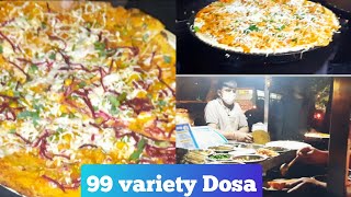 99 రకాల దోసలు /99 variety Dosa. Indiranagar, bangalore