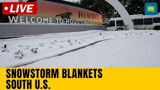 Live: U.S. snowstorm | Bitter cold tempratures turn parts of  U.S. into ice | N18G