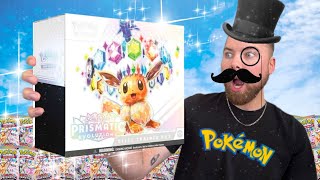 Opening Prismatic Evolutions Elite Trainer Box!