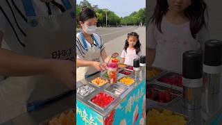 🥰 Unique street food 🥳 #shorts #streetfood #satisfying #satisfyingvideo