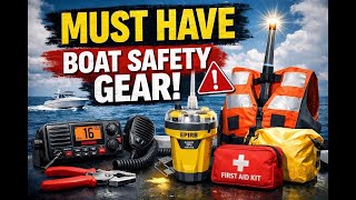 Boat Safety Essentials! MUST HAVE GEAR!
