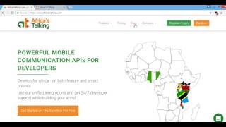 Creating a simple USSD application using Africa's Talking USSD Gateway