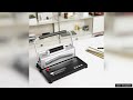 vevor coil spiral binding machine manual book maker with electric binding 46 holes review