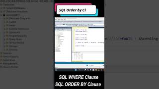 SQL Server 2022 Tutorial | SQL WHERE Clause | SQL ORDER BY Clause #sqlserver #sql