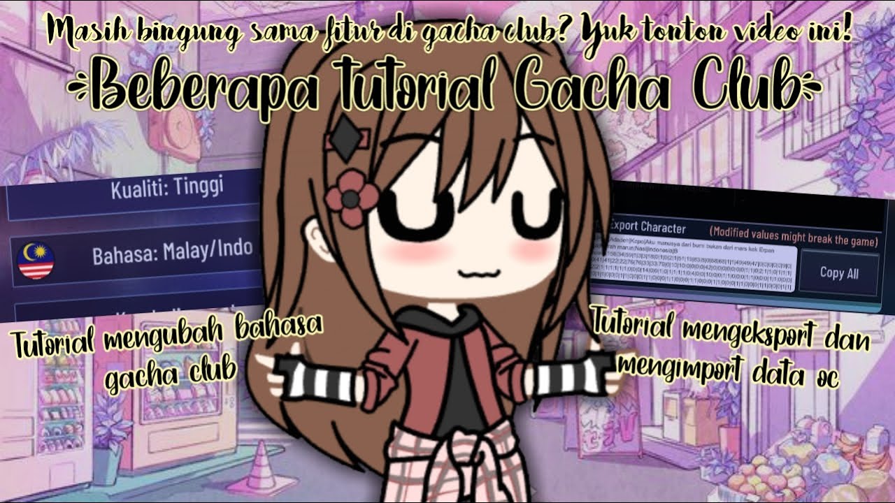 Beberapa Tutorial Gacha Club а џ Gacha Club Indonesiaрџ рџ Youtube