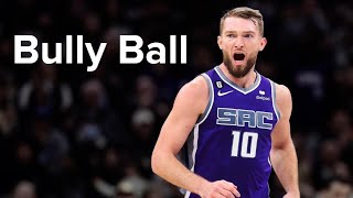 How Domantas Sabonis is an Absolute Bully at Finishing at the Rim