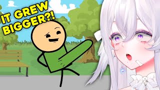 THIS IS FREAKY 🤣 Cyanide & Happiness Compilation Part 1 Reaction | Sora Reacts