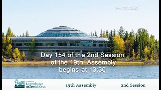 19TH ASSEMBLY 2nd SESSION, DAY 154