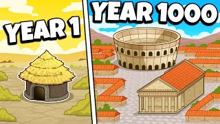 I evolved the ROMAN EMPIRE for 1000 years!
