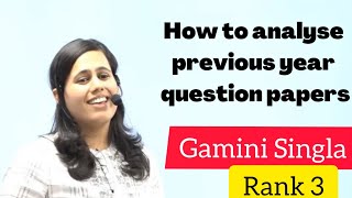 How to analyse previous year question papers for UPSC CSE | Gamini Singla ( Air 3 ) | #heavenlbsnaa