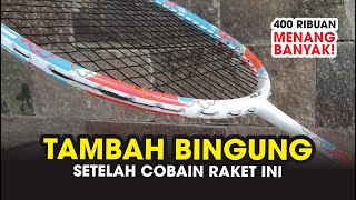 Wajib COBA!! Raket Power yang Enak Semua Pukulan.. Review Lengkap & Feel Pemakaian Raket Felet RG