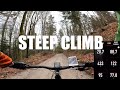 specialized turbo tero 3.0 emtb hill climbing pov in turbo mode u0026 real time stats