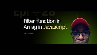 Javascript Filter Method Explained in 5 Minutes | Stop Using Loops for Everything!