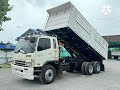 mitsubishi fuso m6 260แรงม้า ปี50 แม่เดียวดั้มกระบะสามมิตรใหม่ รถบรรทุก รถสิบล้อ รถ10ล้อ