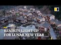 China’s village resorts light up for Lunar New Year