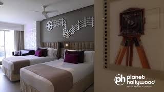 Planet Hollywood Cancun Junior Suite - 2 Queen Beds | Room Tour