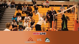 2023-24 Mohawk Women's Volleyball vs. Algonquin - OCAA Playoffs