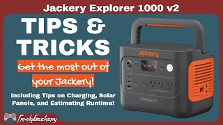 Essential Tips for the Jackery Solar Generator 1000 v2 @Jackeryusa