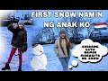 FIRST SNOW NAMIN DITO SA NETHERLANDS |PINAY-DUTCH COUPLE