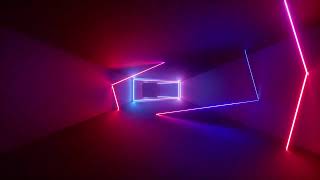 Ghost Neon Tunnel | 10 Hour Loop Video | Screen Saver | Smooth Transition |