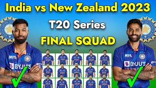 India Tour Of New Zealand | India T20 Squad vs Nz | India vs New Zealand T20 Schedule