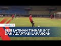 Persiapan Garuda Muda Jelang Laga Uji Coba Kontra Timnas Korsel U-17 di Stadion Patriot Candrabhaga